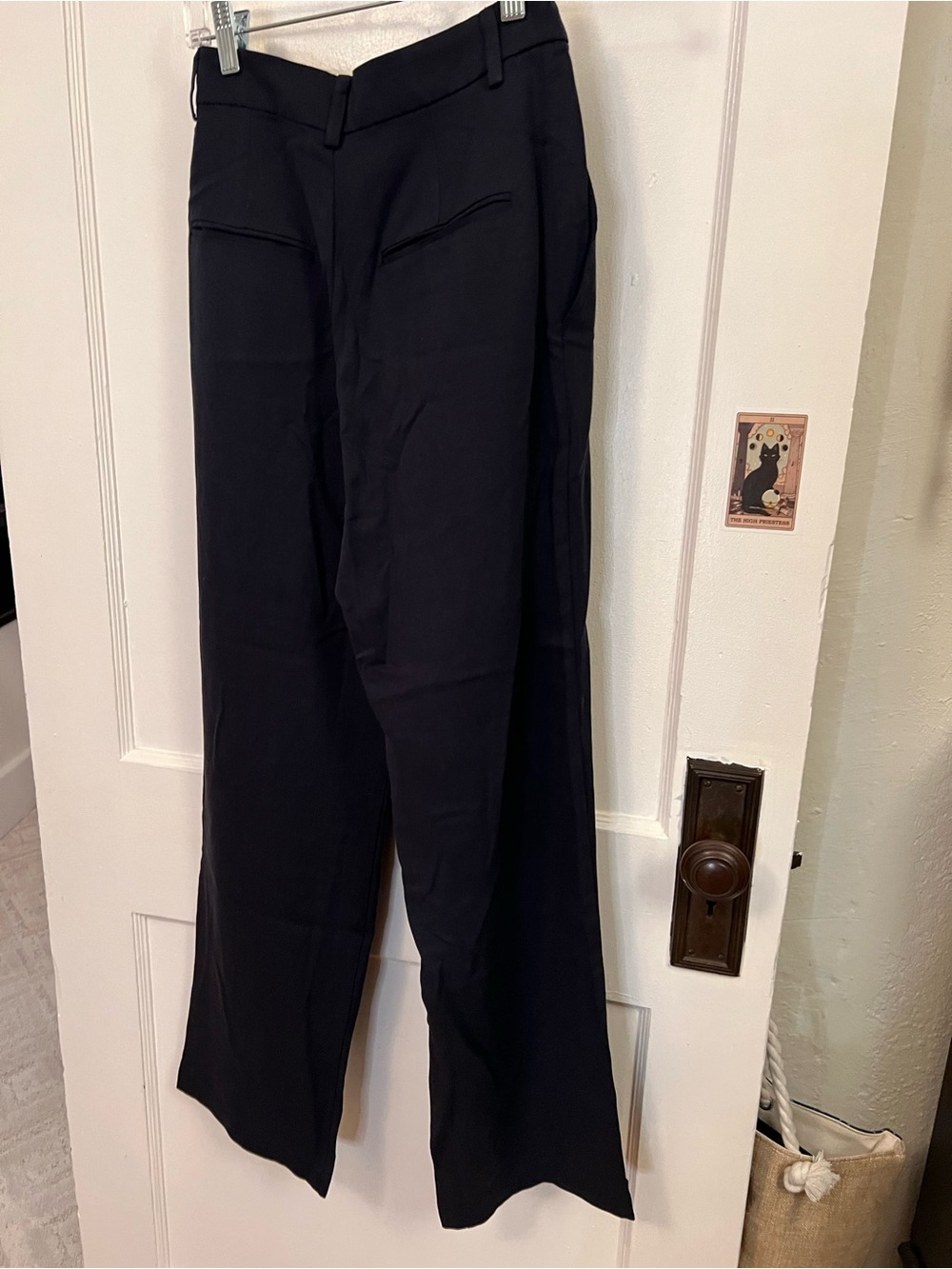 Reformation Black Dress Trousers petite